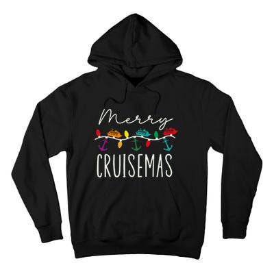 Merry Cruisemas Cruise Christmas Xmas Pajamas Holiday Funny Tall Hoodie