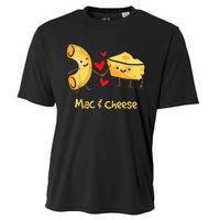 Mac & Cheese Couple Macaroni And Cheese Lover Foodie Cooling Performance Crew T-Shirt