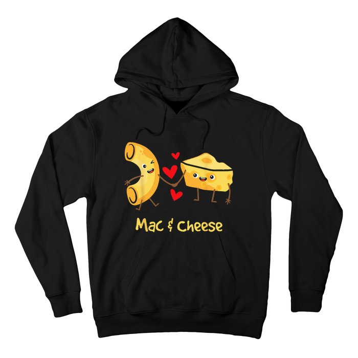 Mac & Cheese Couple Macaroni And Cheese Lover Foodie Hoodie