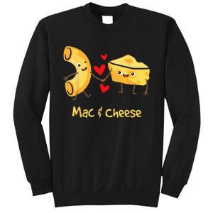 Mac & Cheese Couple Macaroni And Cheese Lover Foodie Sweatshirt