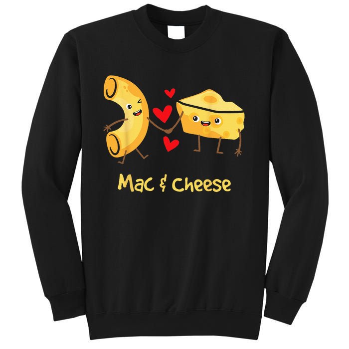 Mac & Cheese Couple Macaroni And Cheese Lover Foodie Sweatshirt