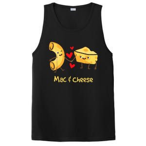 Mac & Cheese Couple Macaroni And Cheese Lover Foodie PosiCharge Competitor Tank