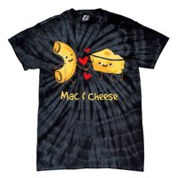 Mac & Cheese Couple Macaroni And Cheese Lover Foodie Tie-Dye T-Shirt