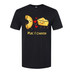 Mac & Cheese Couple Macaroni And Cheese Lover Foodie Softstyle CVC T-Shirt