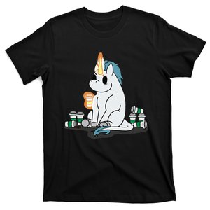 McSnoots Caffeine Coffee Unicorn T-Shirt