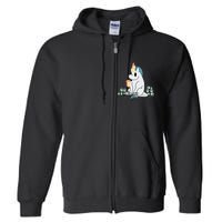 McSnoots Caffeine Coffee Unicorn Full Zip Hoodie