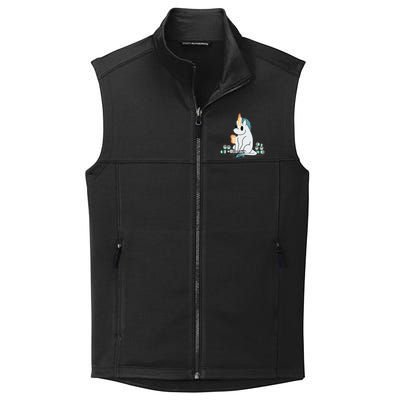 McSnoots Caffeine Coffee Unicorn Collective Smooth Fleece Vest