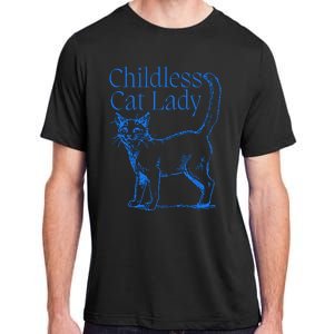 Meidastouch Childless Cat Lady Adult ChromaSoft Performance T-Shirt