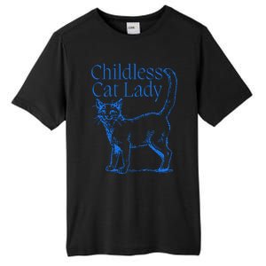 Meidastouch Childless Cat Lady Tall Fusion ChromaSoft Performance T-Shirt