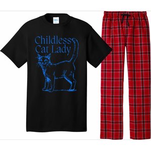 Meidastouch Childless Cat Lady Pajama Set