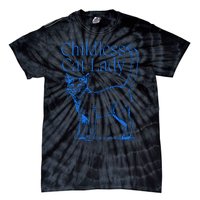 Meidastouch Childless Cat Lady Tie-Dye T-Shirt