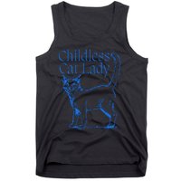 Meidastouch Childless Cat Lady Tank Top