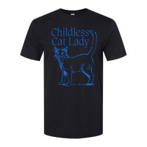 Meidastouch Childless Cat Lady Softstyle CVC T-Shirt