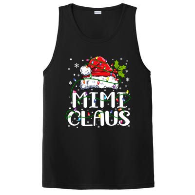 Mimi Claus Christmas Lights Pajama Family Matching PosiCharge Competitor Tank