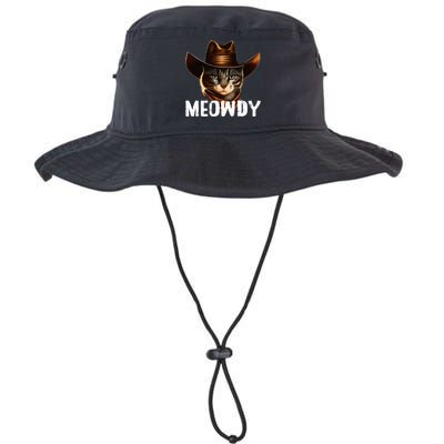 Meowdy Cat Cowboy Funny Cat Meme Legacy Cool Fit Booney Bucket Hat