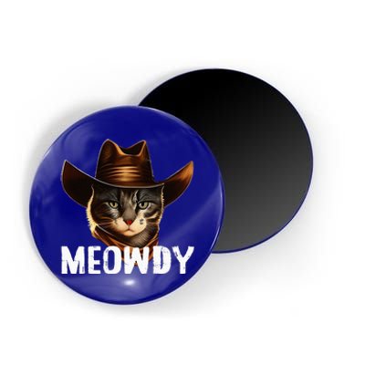 Meowdy Cat Cowboy Funny Cat Meme Magnet