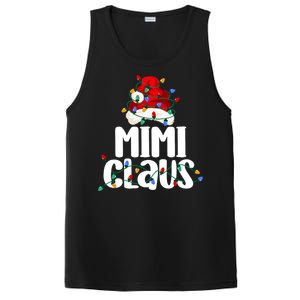 Mimi Claus Christmas Lights Pajama Family Matching PosiCharge Competitor Tank