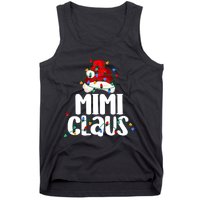 Mimi Claus Christmas Lights Pajama Family Matching Tank Top