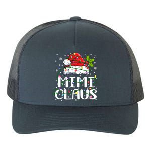 Mimi Claus Cool Gift Christmas Lights Pajama Family Matching Funny Gift Yupoong Adult 5-Panel Trucker Hat