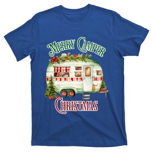 Merry Camper Christmas Holiday Design Great Gift T-Shirt