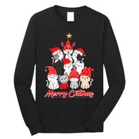 Merry Catmas Christmas Ugly Xmas Cat Lover Long Sleeve Shirt