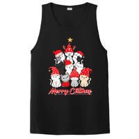 Merry Catmas Christmas Ugly Xmas Cat Lover PosiCharge Competitor Tank