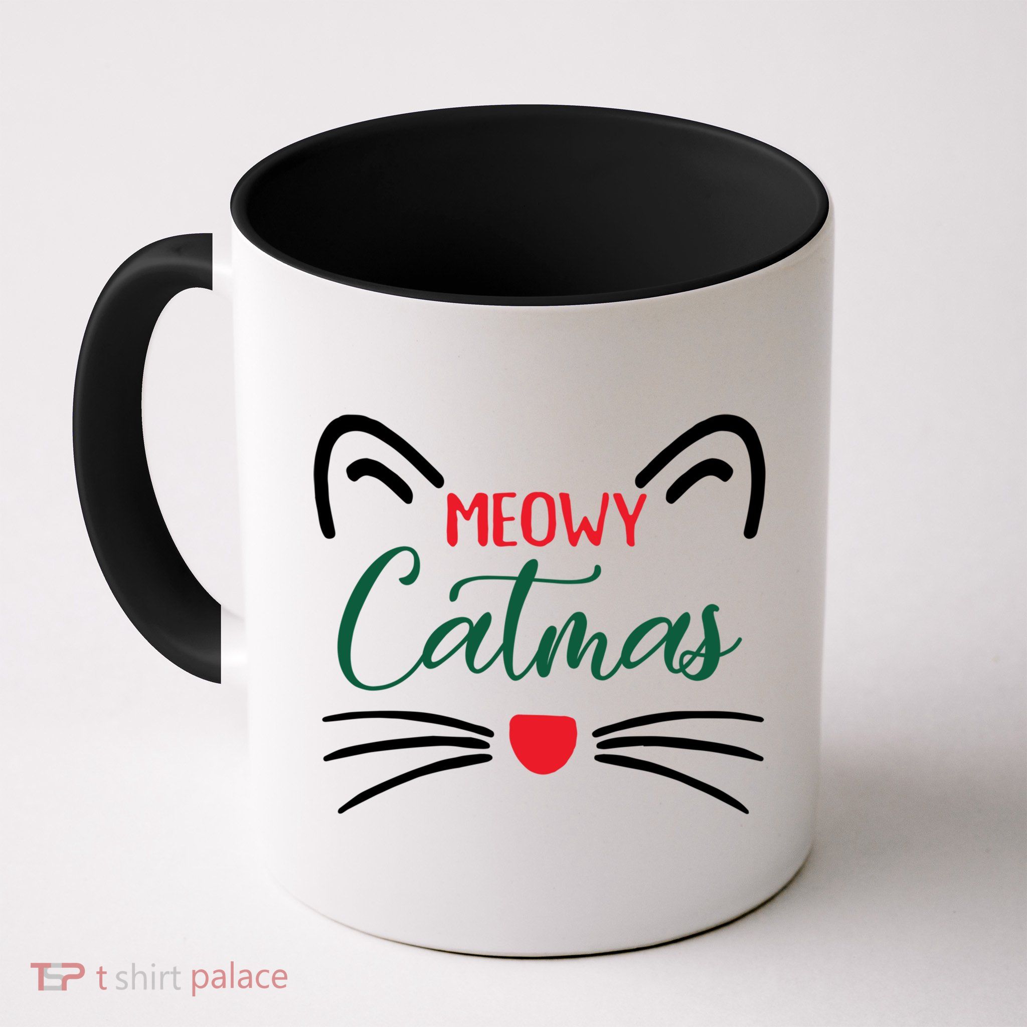 Meowy Catmas Christmas Gift Mug