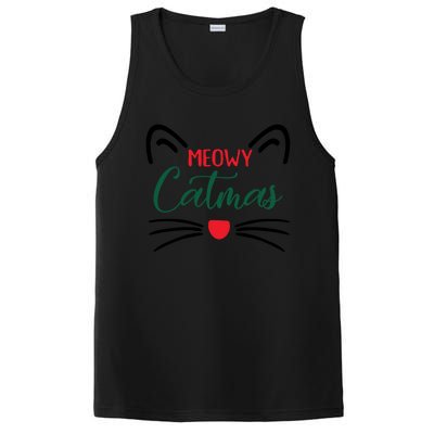 Meowy Catmas Christmas Gift PosiCharge Competitor Tank