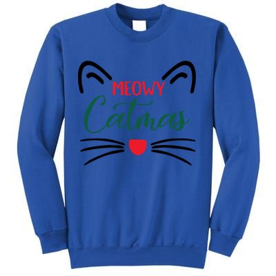 Meowy Catmas Christmas Gift Sweatshirt