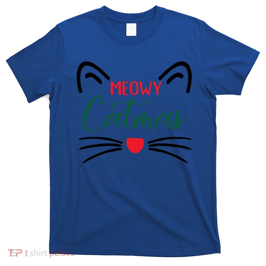Meowy Catmas Christmas Gift T-Shirt