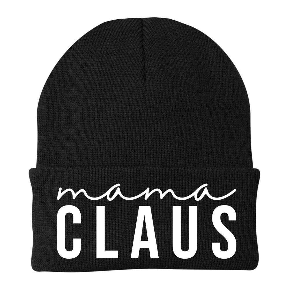 Mama Claus Christmas Holiday Beanie