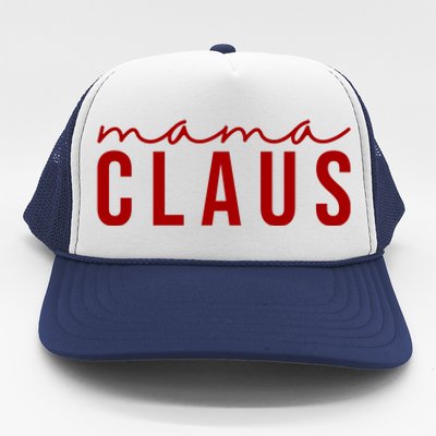 Mama Claus Christmas Holiday Trucker Hat