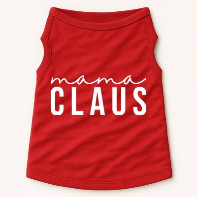 Mama Claus Christmas Holiday Doggie Tank