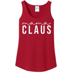 Mama Claus Christmas Holiday Ladies Essential Tank