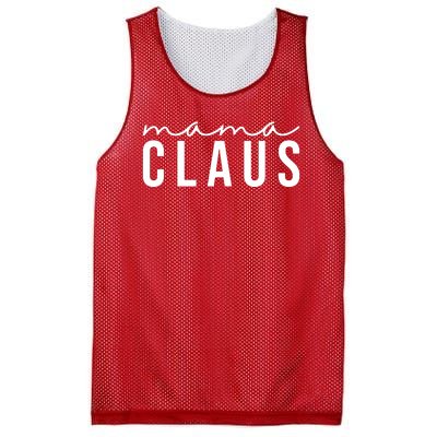 Mama Claus Christmas Holiday Mesh Reversible Basketball Jersey Tank