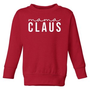 Mama Claus Christmas Holiday Toddler Sweatshirt