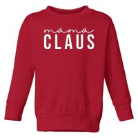 Mama Claus Christmas Holiday Toddler Sweatshirt