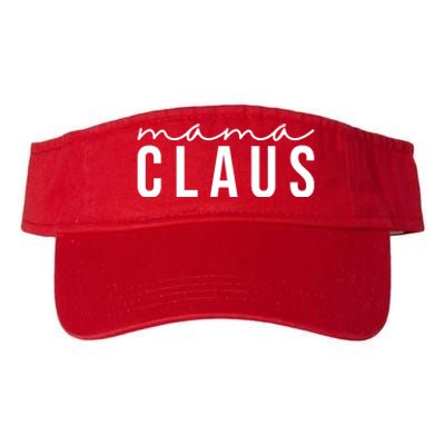 Mama Claus Christmas Holiday Valucap Bio-Washed Visor