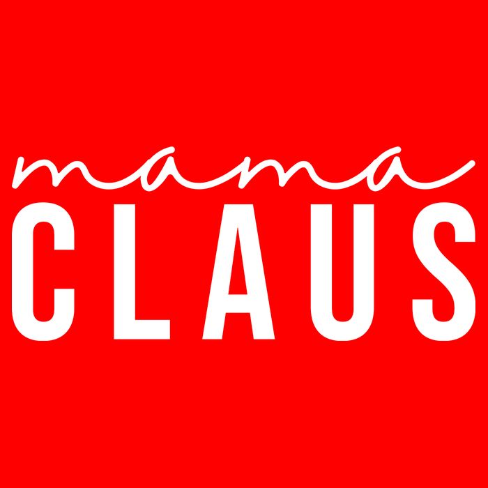 Mama Claus Christmas Holiday Full Zip Hoodie