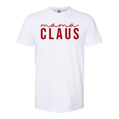 Mama Claus Christmas Holiday Softstyle® CVC T-Shirt