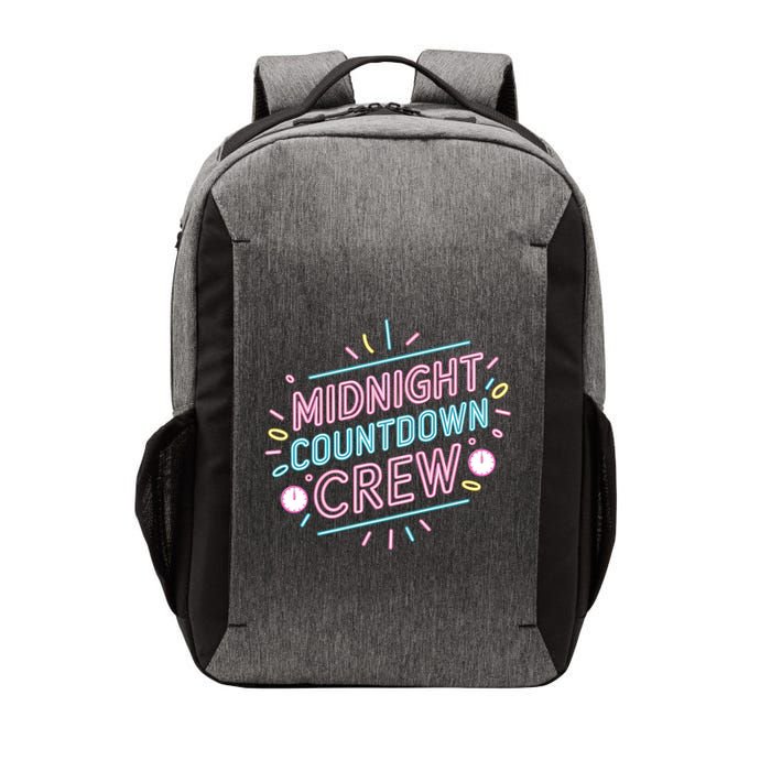 Midnight Countdown Crew New Year Eve Party Festive Vibes Meaningful Gift Vector Backpack