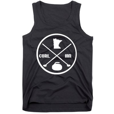 Mn Curling Cute Gift Minnesota Curling Gift Tank Top