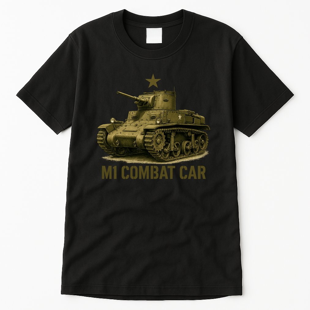M1 Combat Car Tall T-Shirt
