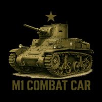 M1 Combat Car Button