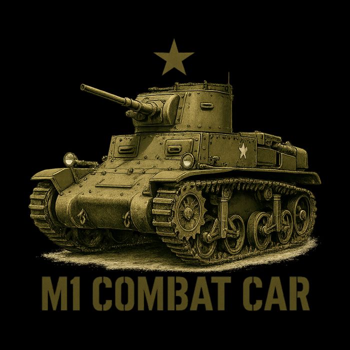 M1 Combat Car Button