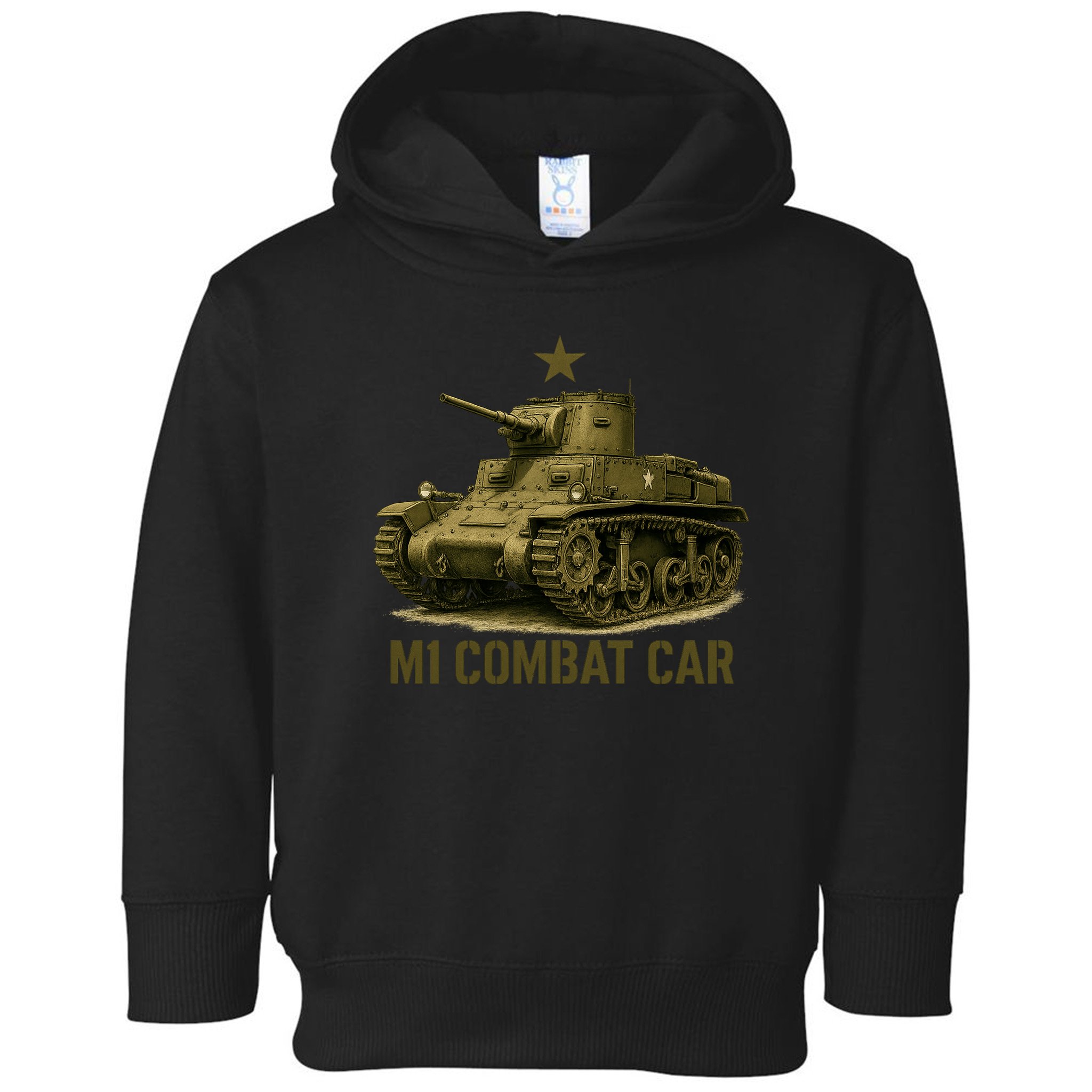 M1 Combat Car Toddler Hoodie