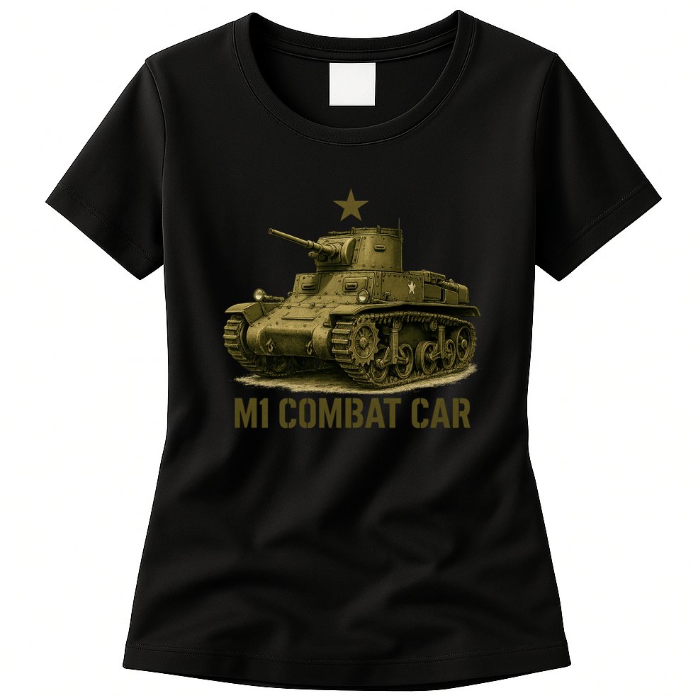 M1 Combat Car Womens T-Shirt