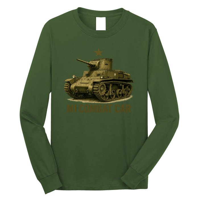 M1 Combat Car Long Sleeve Shirt