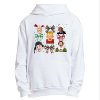 Merry Christmas Coquette Bow Comedy Movie Kevin Buddy Ralphie Urban Pullover Hoodie