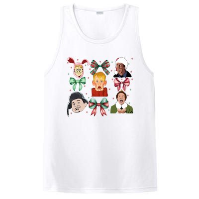 Merry Christmas Coquette Bow Comedy Movie Kevin Buddy Ralphie PosiCharge Competitor Tank